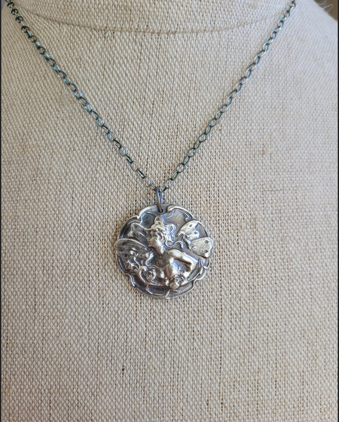 Fairy goddess pendant necklace