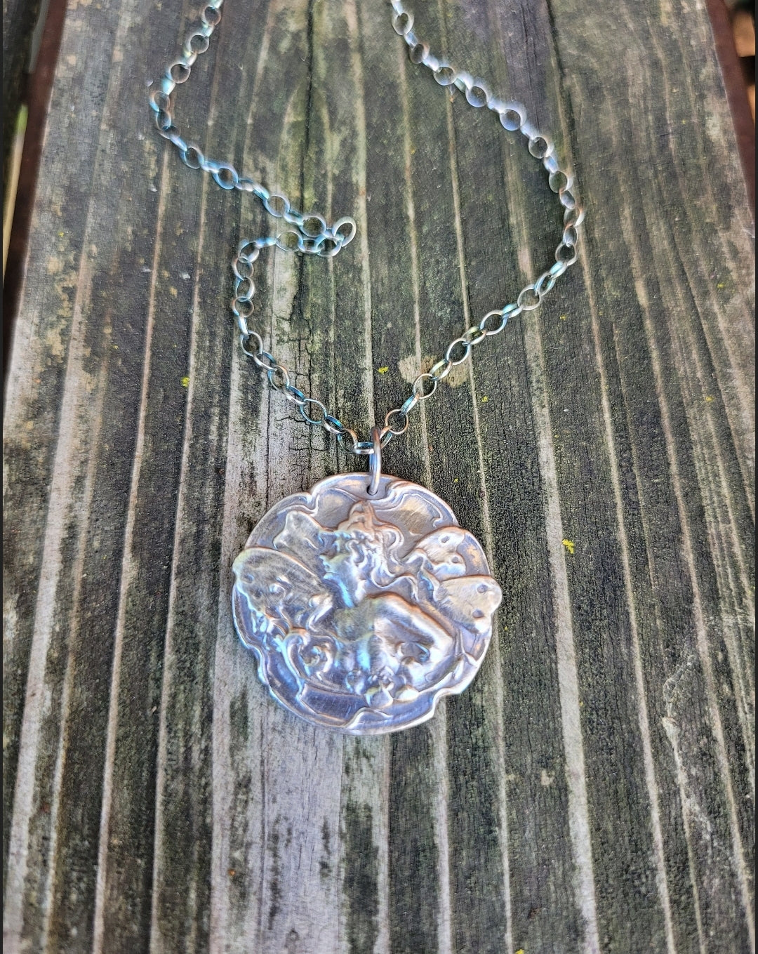 Fairy goddess pendant necklace