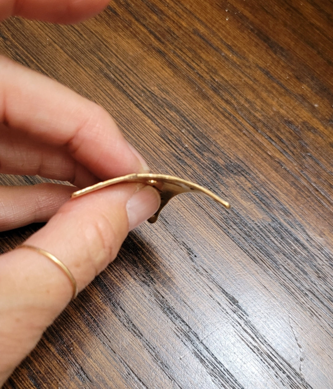 Dust corner protectors.  Brass and copper home decor for stairs. Sold in pairs (2 pieces)