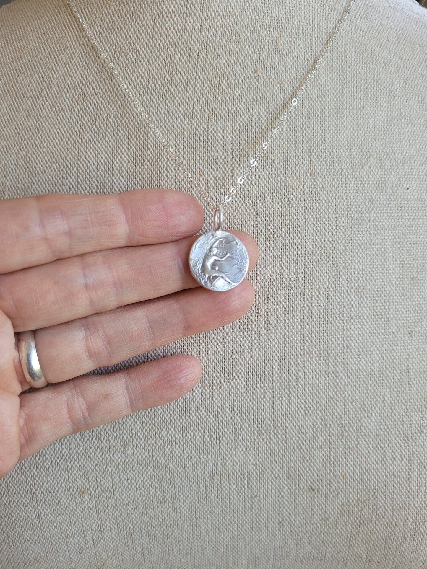 Paris France 1900 World's Fair pendant