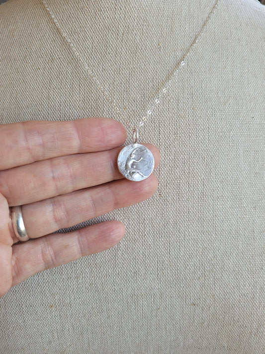 Paris France 1900 World's Fair pendant