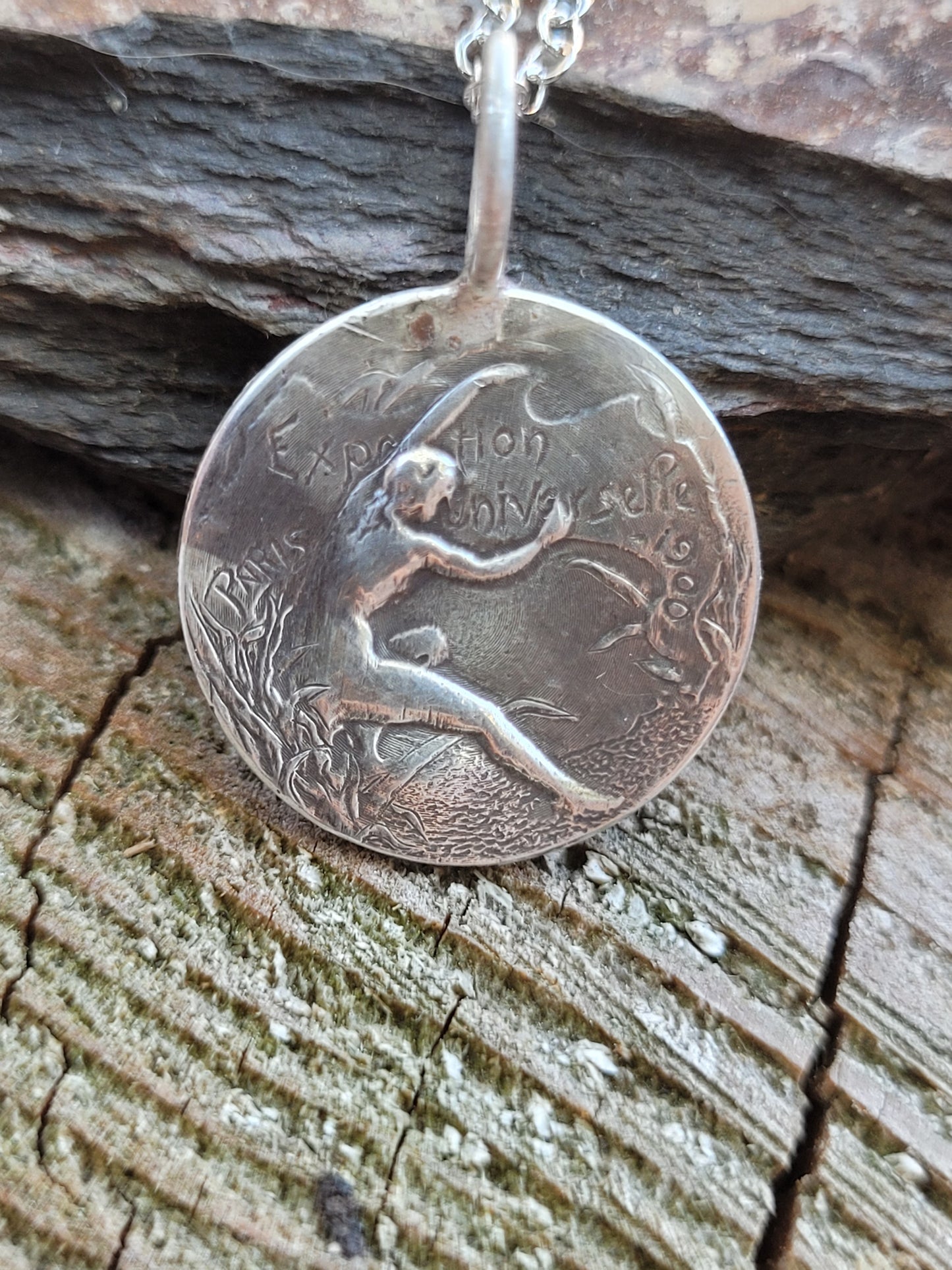 Paris France 1900 World's Fair pendant